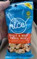Mängden socker i Fruit and nut trail mix
