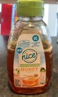Mängden socker i Raw organic honey