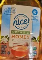 Mängden socker i Nice! Organic Honey