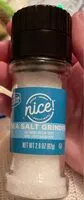 Mängden socker i Sea Salt
