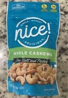 Mängden socker i Whole Cashews Sea Salt & Pepper