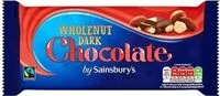 Mängden socker i Fairtrade Wholenut Dark Chocolate