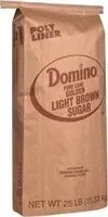 Mängden socker i Domino light brown sugar