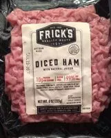 Mängden socker i Frick’s diced ham
