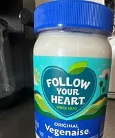 Mängden socker i Follow your Heart Vegenaise