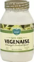 Mängden socker i Soy free vegenaise