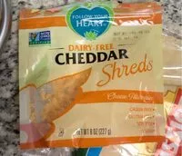 Mängden socker i dairy-free Cheddar Shreads
