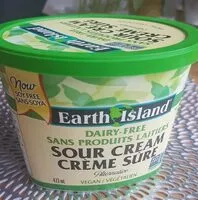 Mängden socker i Earth Island sour cream dairy-free