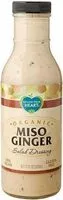 Mängden socker i Organic vegan miso ginger Salad Dressing