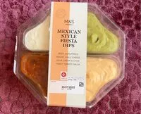 Mängden socker i Mexican style fiesta dips