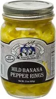 Mängden socker i Mild Banana Pepper Rings