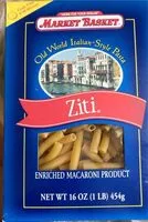 Mängden socker i Ziti