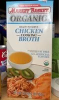 Mängden socker i Organic chicken cooking broth