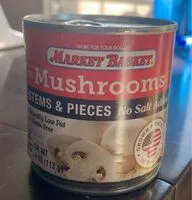 Mängden socker i Mushrooms