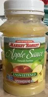 Mängden socker i apple sauce