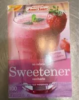 Mängden socker i No calorie sweetner