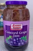 Mängden socker i Concord Grape Jam