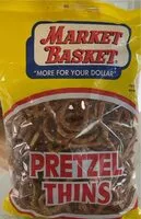 Mängden socker i Thin Pretzels