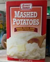Mängden socker i Mashed potatoes