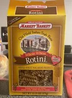 Mängden socker i Whole what rotini