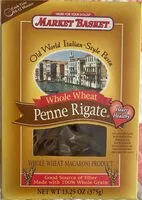 Mängden socker i Whole wheat penne rigate