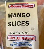 Mängden socker i Mango slices