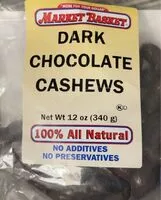 Mängden socker i Dark Chocolate Cashews