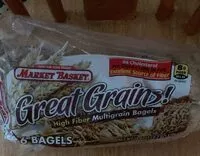 Mängden socker i Great Grains Bagels