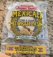 Mängden socker i Mexican corn & flour tortillas