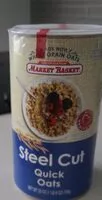 Mängden socker i Steel cut quick oats