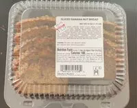 Mängden socker i Sliced Banana Nut Bread