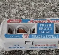 Mängden socker i Fresh Brown Eggs