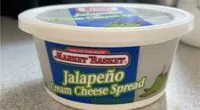 Mängden socker i Jalapeno cream cheese spread