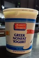 Mängden socker i Greek nonfat yogurt plain