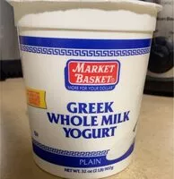 Mängden socker i Greek whole milk yogurt