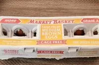 Mängden socker i Farm fresh medium brown eggs