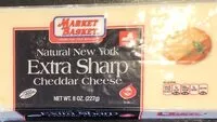 Mängden socker i Natural new York extra sharp cheddar cheese