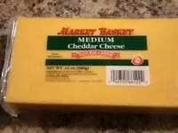Mängden socker i Medium cheddar   cheese