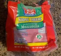 Mängden socker i String Cheese