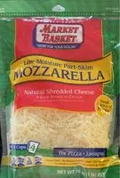 Mängden socker i Low-moisture part-skim  Mozzarella