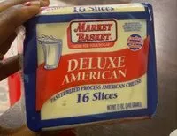 Mängden socker i Deluxe american cheese