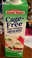 Mängden socker i Cage free egg whites liquid eggs