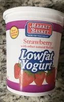 Mängden socker i Low-fat yogurt strawberry