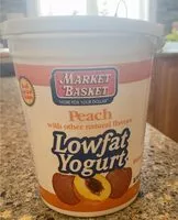 Mängden socker i Lowfat Peach Yogurt