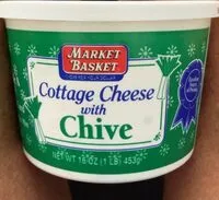 Mängden socker i Cottage cheese chive