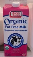 Mängden socker i Organic Fat Free Milk