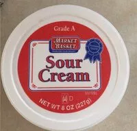Mängden socker i Sour cream
