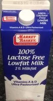 Mängden socker i 100% lactose free lowfat milk