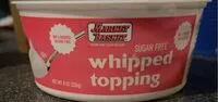 Mängden socker i Whipped Topping Sugar Free