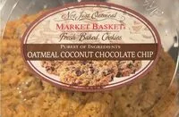 Mängden socker i Oatmeal coconut chip